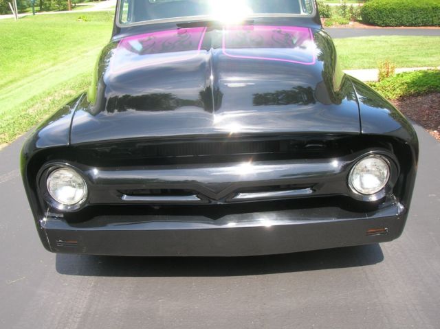 1954 Black Ford F-150 Standard Cab Pickup