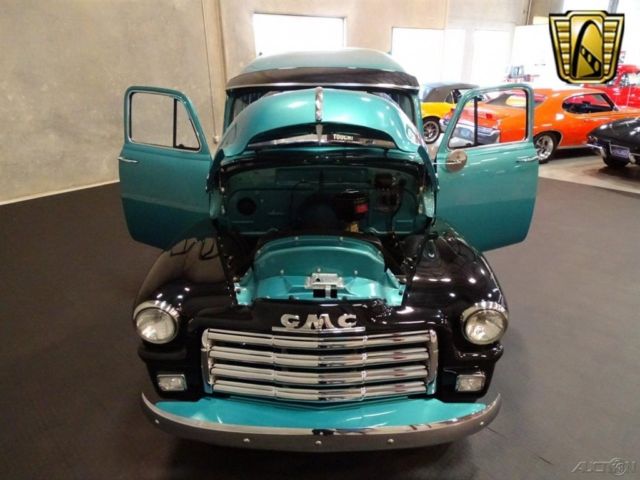 1954 Teal GMC Panel Truck