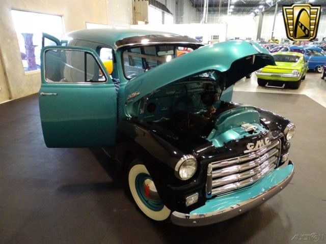 1954 Teal GMC Panel Truck