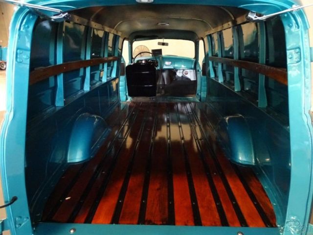 1954 Teal GMC Panel Truck