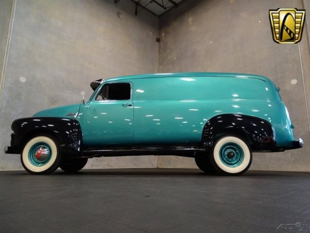 1954 Teal GMC Panel Truck