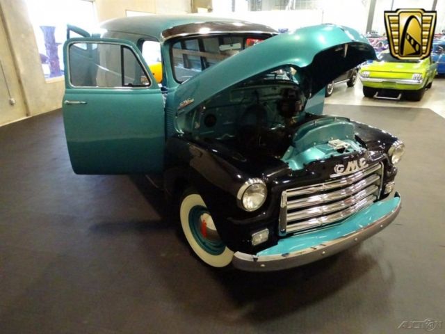 1954 Teal GMC Panel Truck