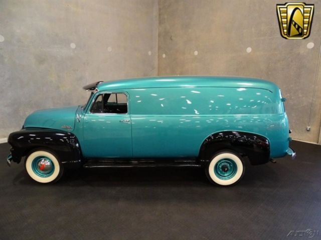 1954 Teal GMC Panel Truck