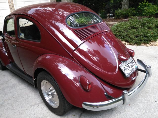 1954 Red Volkswagen Beetle - Classic Coupe