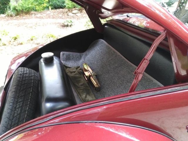 1954 Red Volkswagen Beetle - Classic Coupe