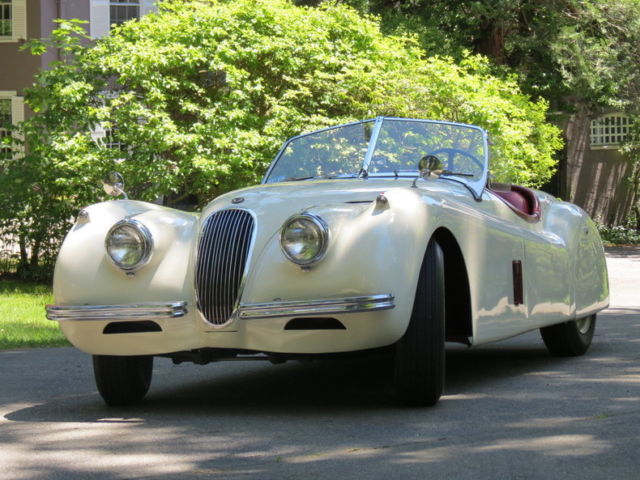 1954 White Jaguar XK Other