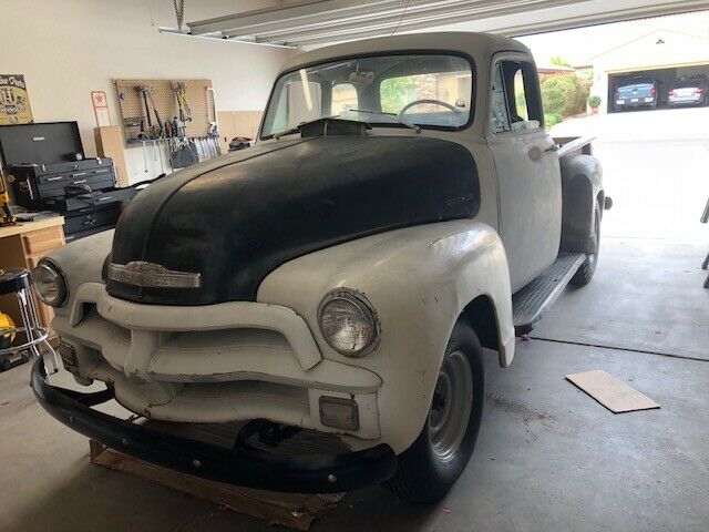 1955 white Chevrolet Other Pickups PU