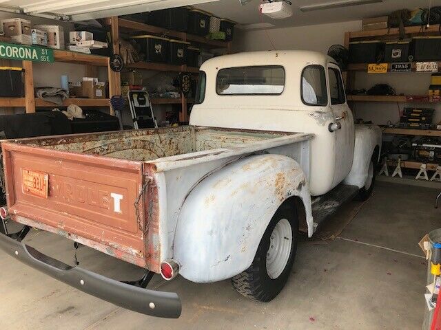 1955 white Chevrolet Other Pickups PU