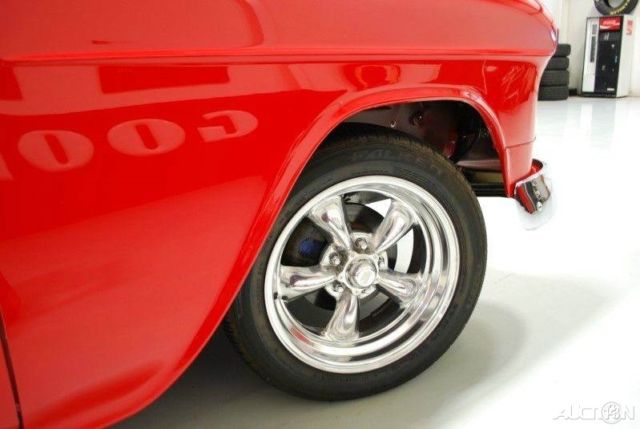 1955 Red Chevrolet Bel Air/150/210