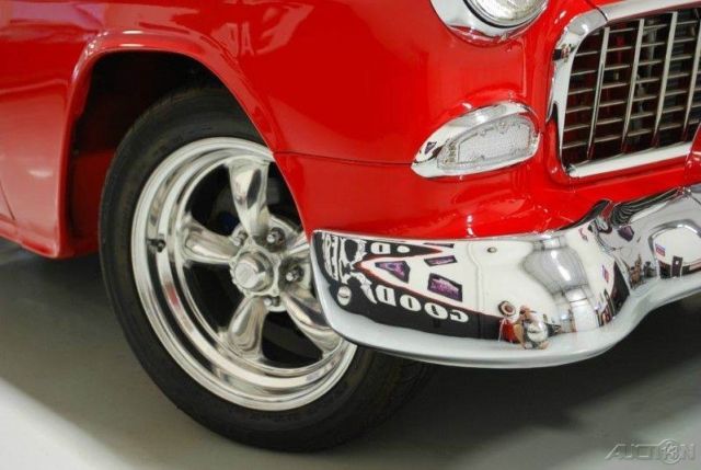 1955 Red Chevrolet Bel Air/150/210