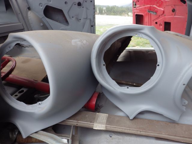 1955 Primer Gray-Original color gray and Coral Chevrolet Bel Air/150/210 Coupe