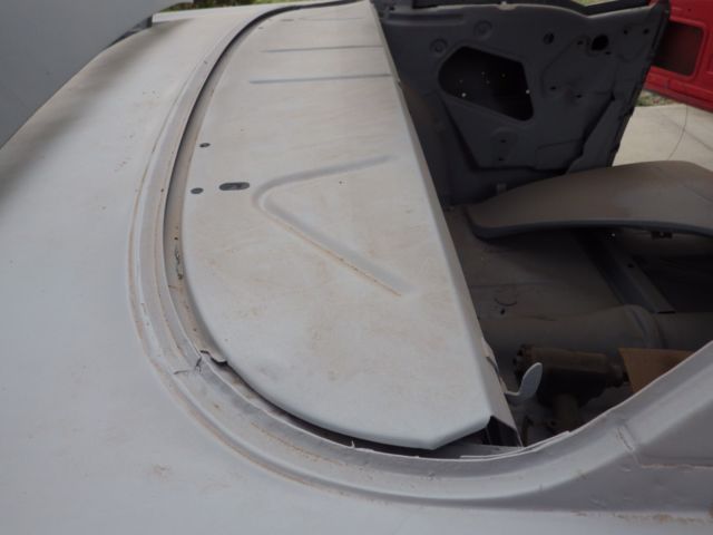 1955 Primer Gray-Original color gray and Coral Chevrolet Bel Air/150/210 Coupe