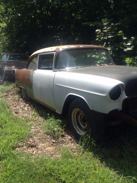 1955 Green Chevrolet Bel Air/150/210