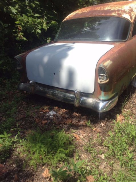 1955 Green Chevrolet Bel Air/150/210