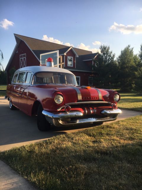 1955 red Pontiac Other