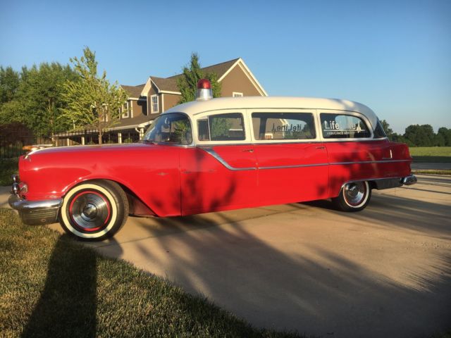 1955 red Pontiac Other