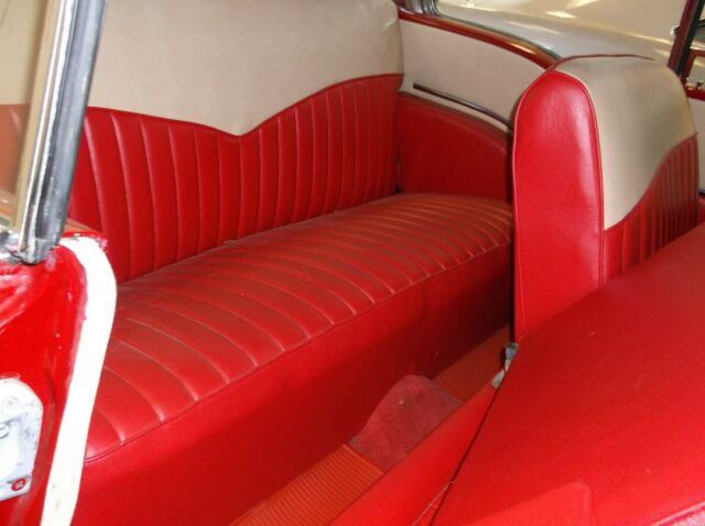 1955 Red Chevrolet Bel Air/150/210 Coupe