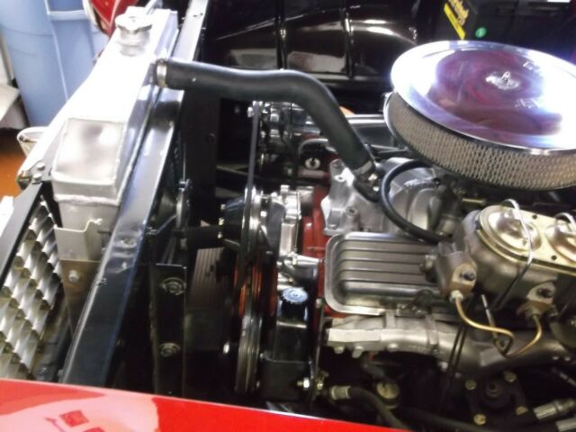 1955 Red Chevrolet Bel Air/150/210 Coupe