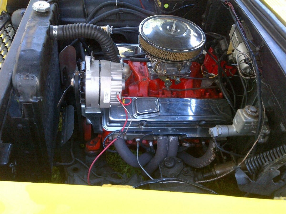 1955 Yellow Chevrolet Bel Air/150/210 Coupe