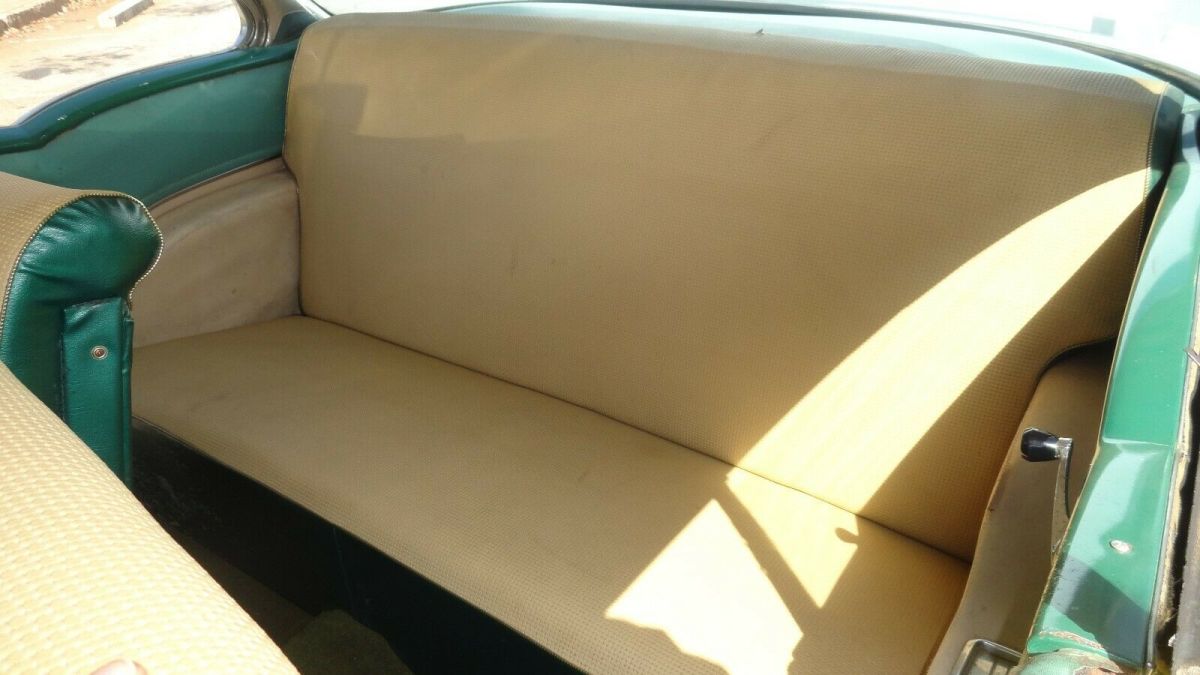 1955 Yellow Chevrolet Bel Air/150/210 Coupe