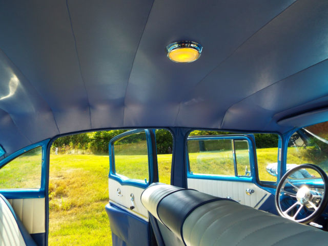 1955 Blue Chevrolet Bel Air/150/210