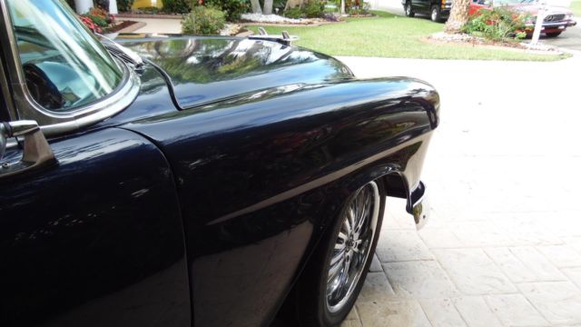 1955 Blue Chevrolet Bel Air/150/210 --