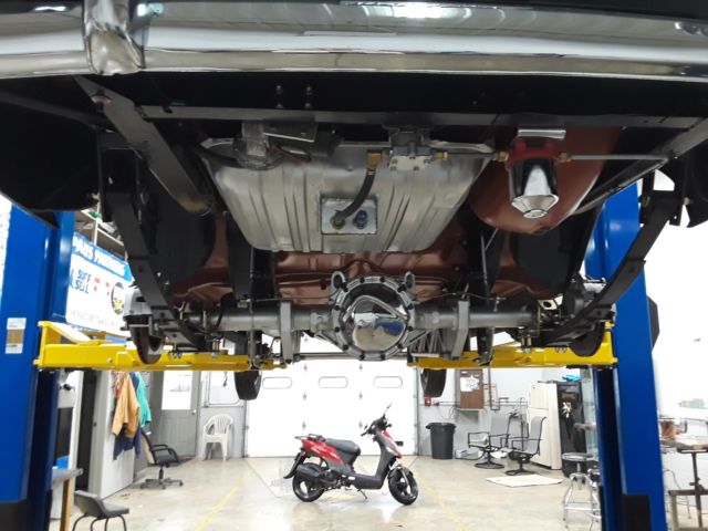 1955 Black Chevrolet Bel Air/150/210 Sedan