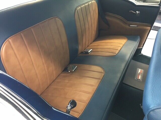 1955 blue/white Chevrolet Bel Air/150/210 Sedan