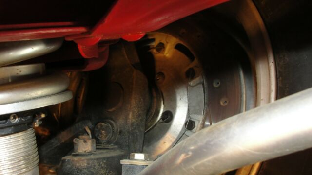 1955 Red Chevrolet Bel Air/150/210 Coupe