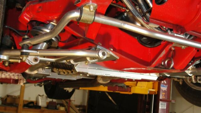 1955 Red Chevrolet Bel Air/150/210 Coupe