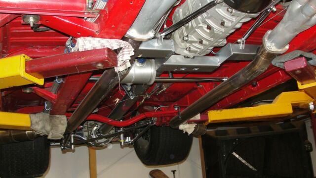 1955 Red Chevrolet Bel Air/150/210 Coupe