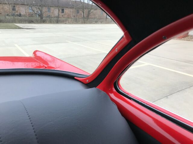 1955 Red Chevrolet Bel Air/150/210 Coupe