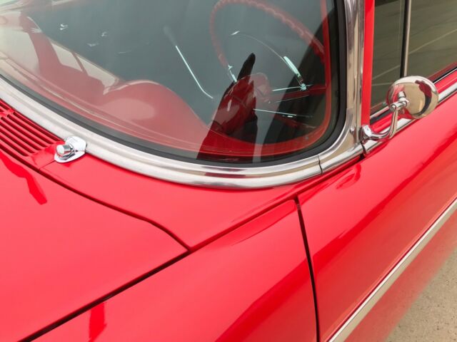 1955 Red Chevrolet Bel Air/150/210 Coupe