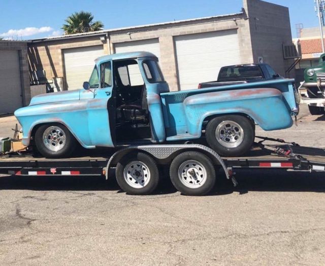 1955 Blue GMC 100 Cab & Chassis