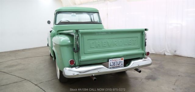1955 Green Chevrolet 3100