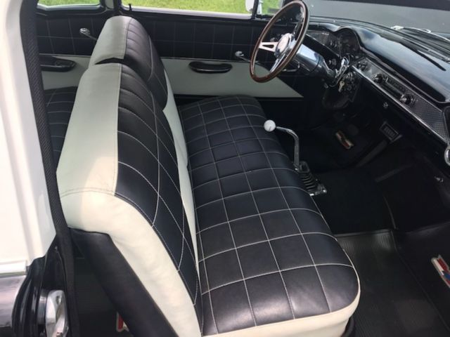 1955 Black Chevrolet Bel air