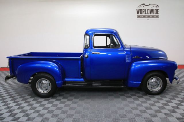 1955 Blue Chevrolet 3100