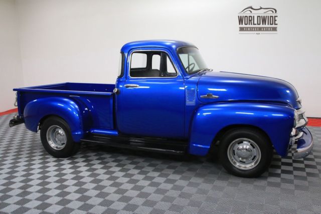 1955 Blue Chevrolet 3100
