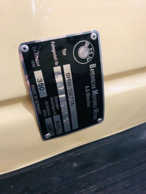 1955 Beige BMW Isetta