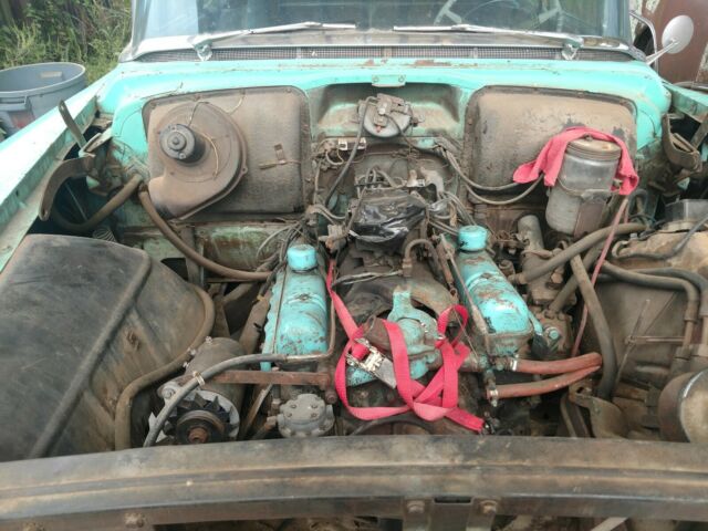 1955 Green/white Buick Roadmaster Coupe