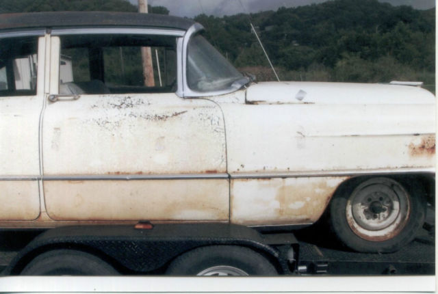 1955 White Cadillac Other Sedan