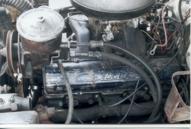 1955 White Cadillac Other Sedan