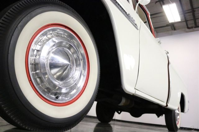 1955 White Chevrolet 3100