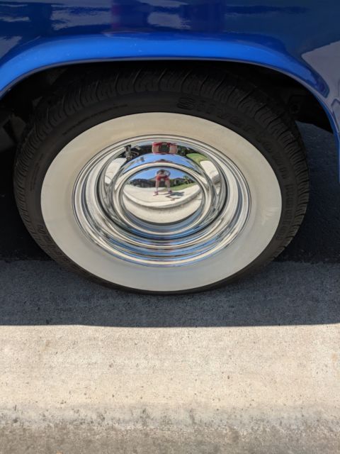 1955 Blue Chevrolet Bel Air/150/210
