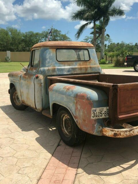 1955 Blue Chevrolet Other Pickups Cab & Chassis