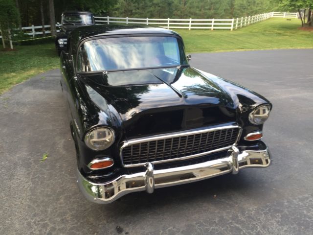 1955 Black Chevrolet Bel Air/150/210 Cab & Chassis