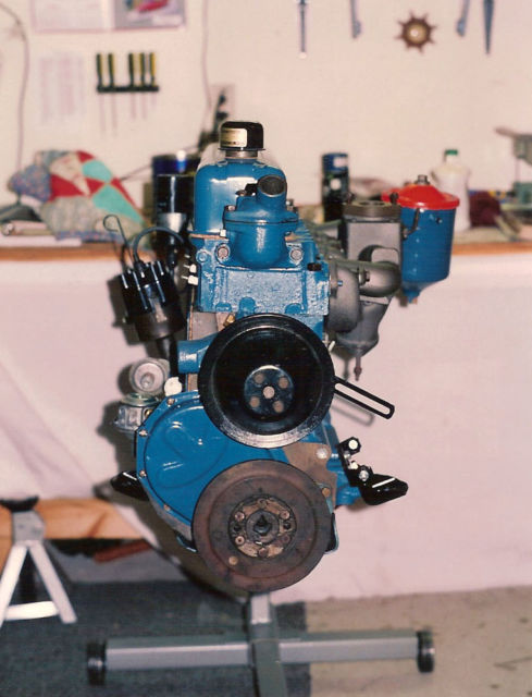 1955 Red Chevrolet Bel Air/150/210 4 Dr