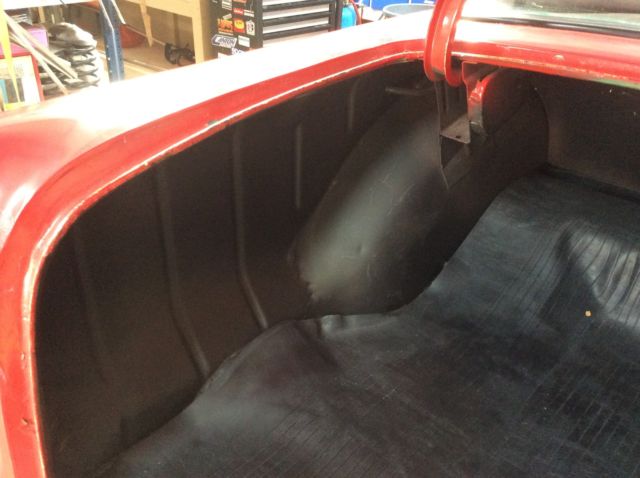 1955 Red Chevrolet Bel Air/150/210 4 Dr