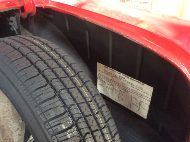 1955 Red Chevrolet Bel Air/150/210 4 Dr