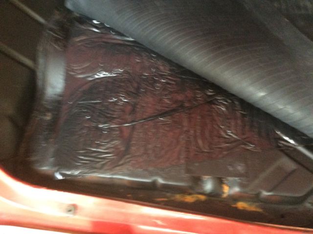 1955 Red Chevrolet Bel Air/150/210 4 Dr